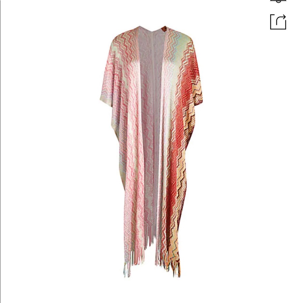 NWT Missoni Chevron Printed Midi Cardigan